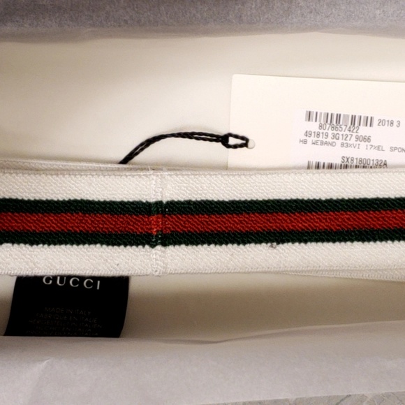 gucci headband red